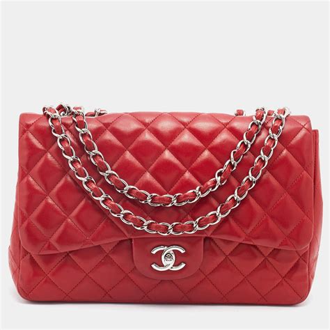 vintage single flap chanel|chanel classic flap jumbo price.